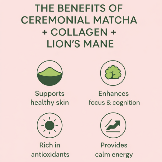 Ceremonial Matcha - Lion’s Mane & Collagen Latte (180 g)