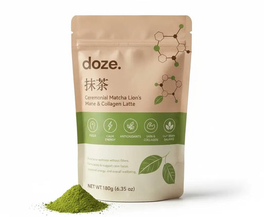 Ceremonial Matcha - Lion’s Mane & Collagen Latte (180 g)