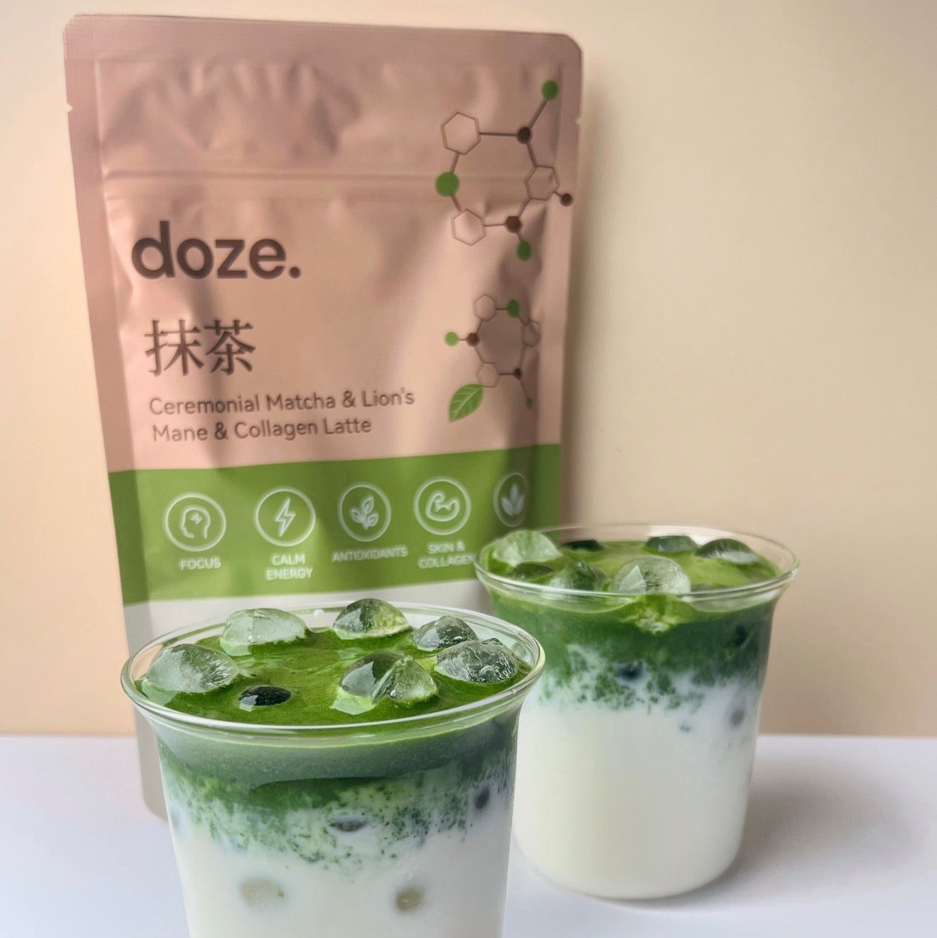 Ceremonial Matcha - Lion’s Mane & Collagen Latte (180 g)